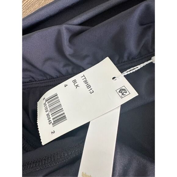 NWT- Tina Turk full bathing suit, black, size 4 - Picture 3 of 5